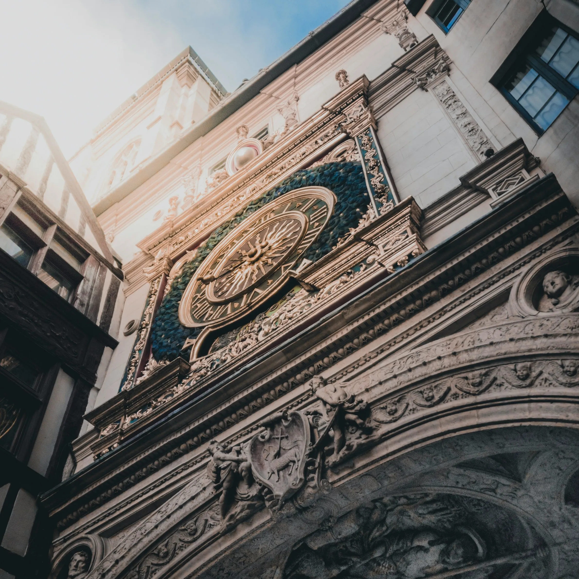 Gros Horloge, Rouen, France